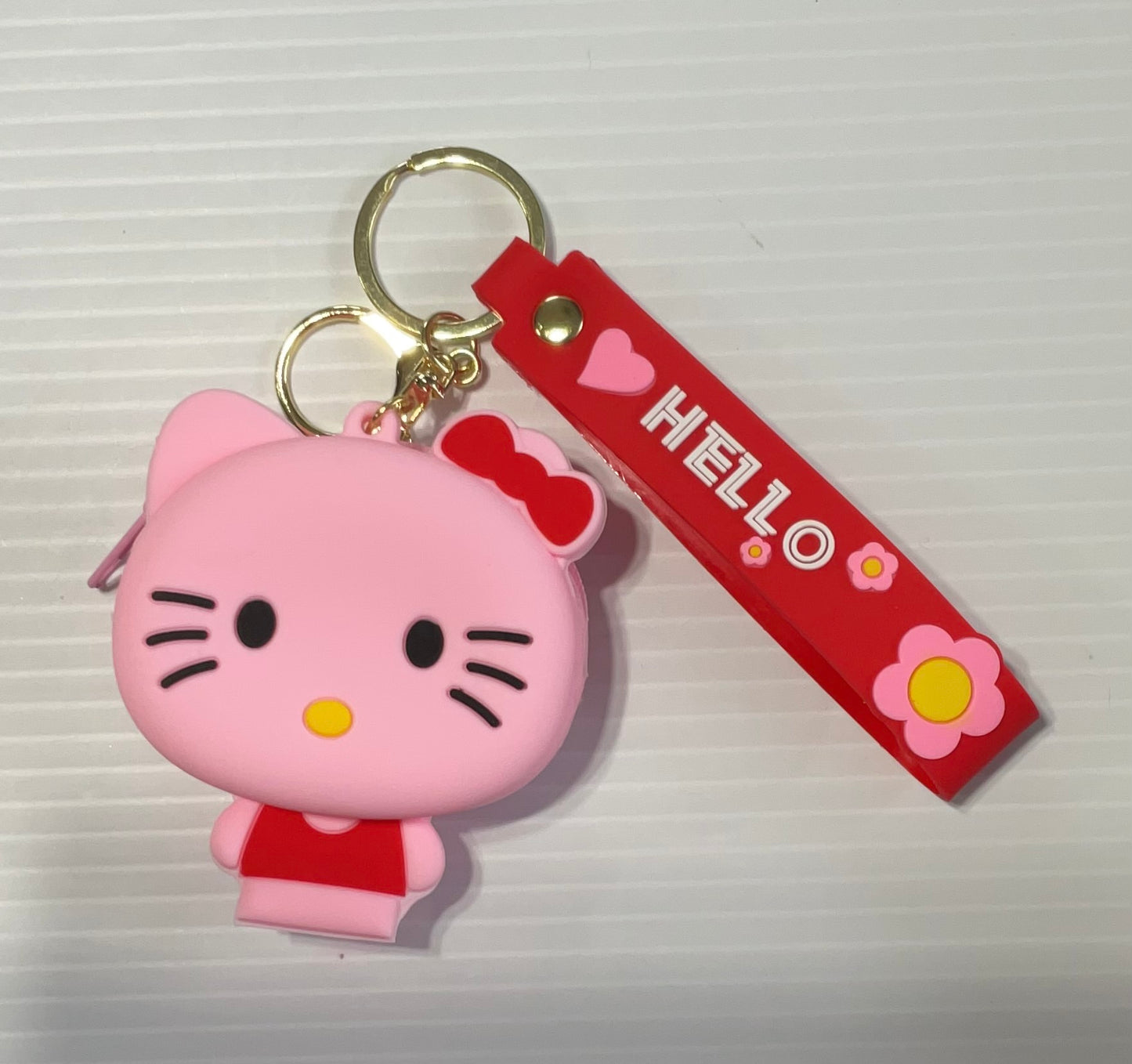 Silicone Coin Purse Keychain