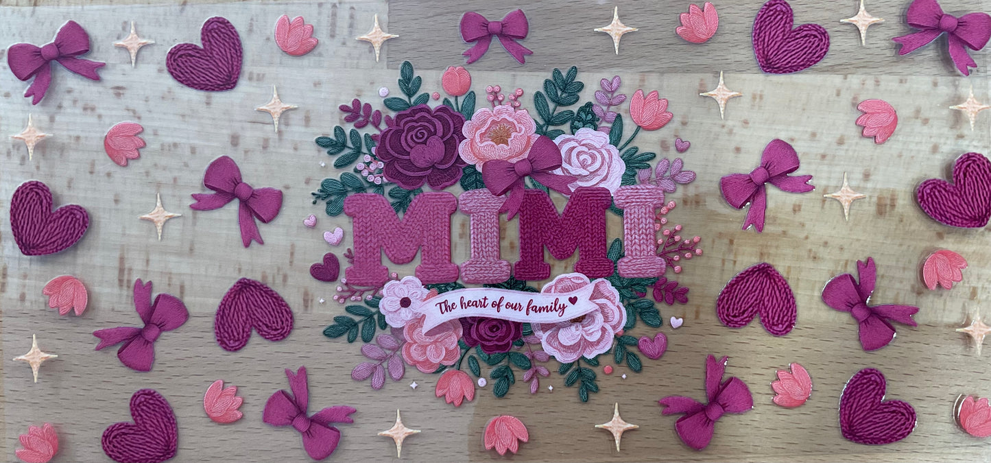 Mimi - UV DTF Tumbler Wrap