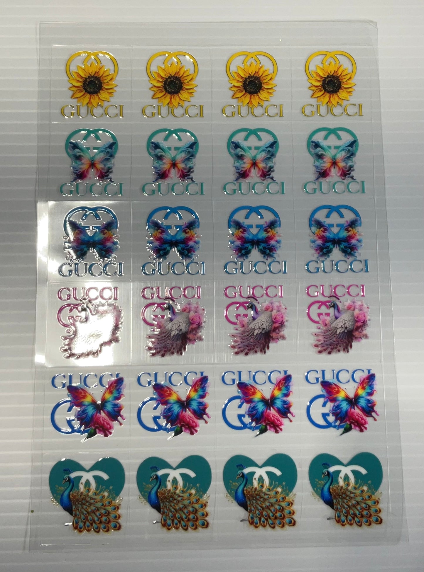 CC G - UV DTF Kiss Cut