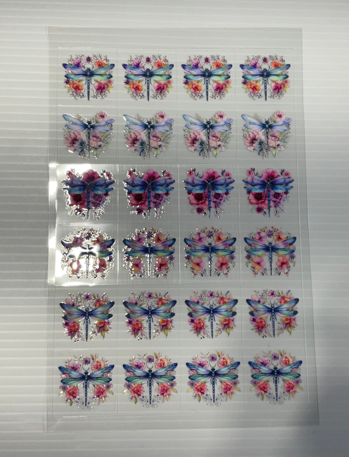Dragonflies - UV DTF Kiss Cut