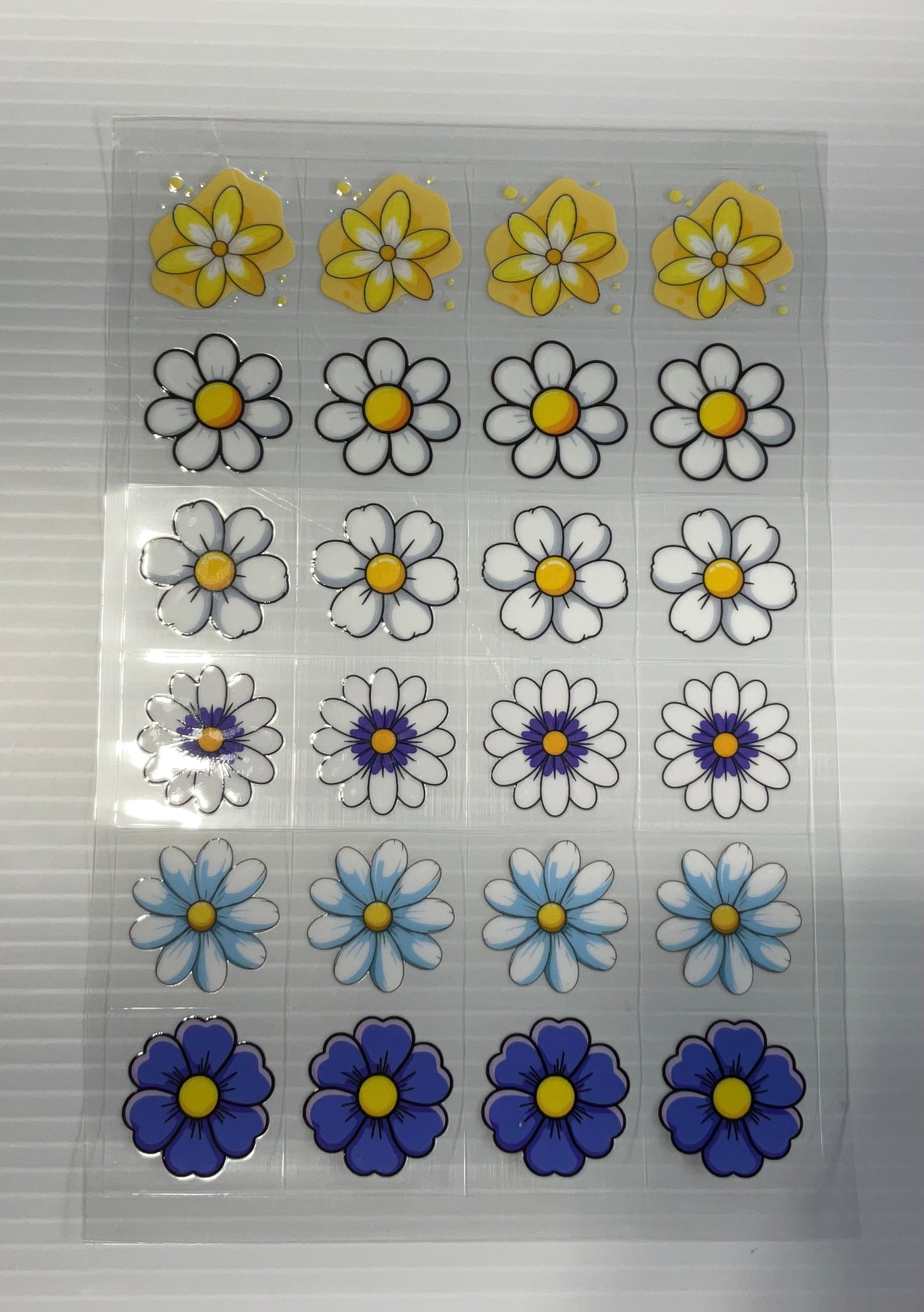 Flowers - UV DTF Kiss Cut