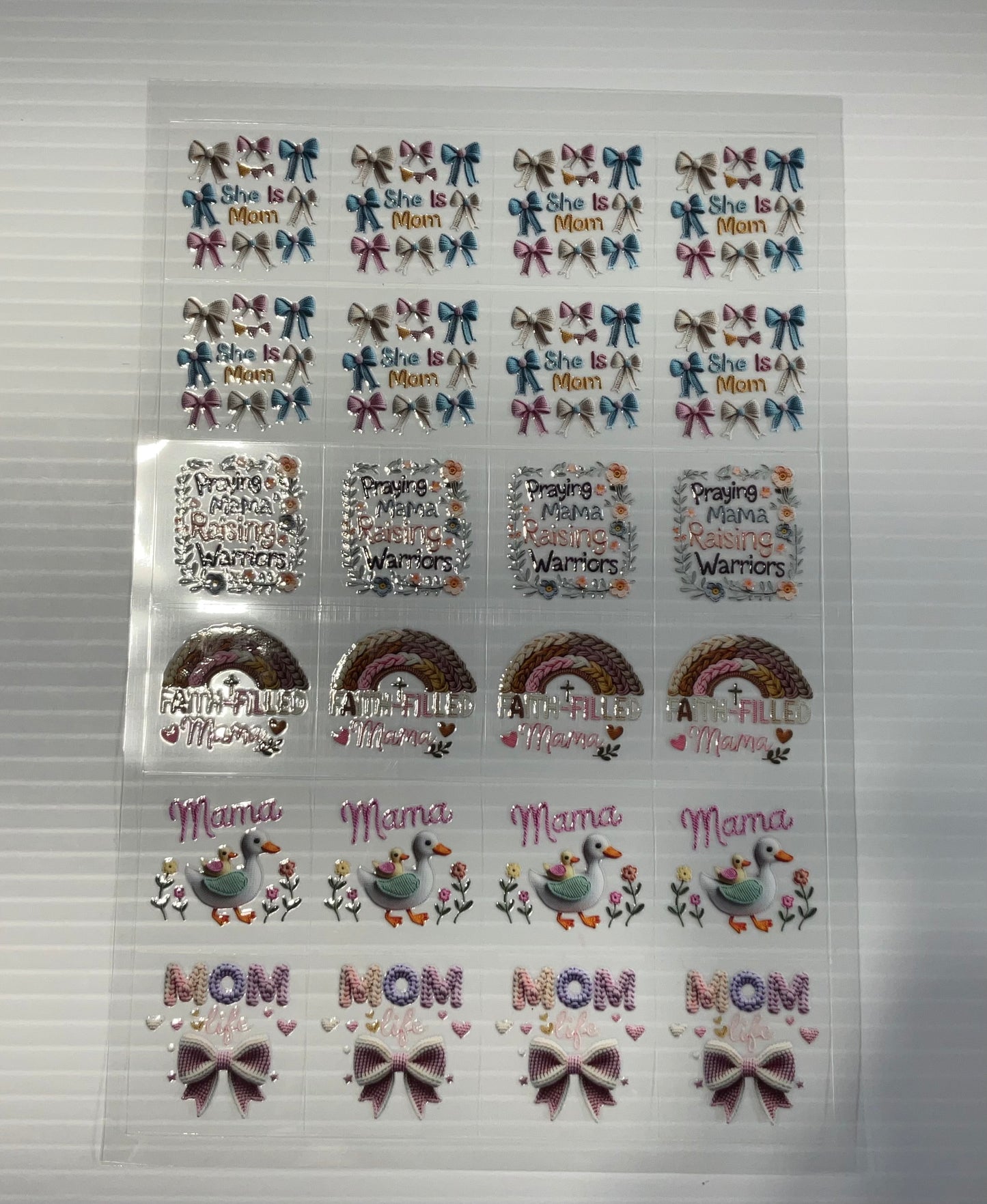 Mom Mama - UV DTF Kiss Cut