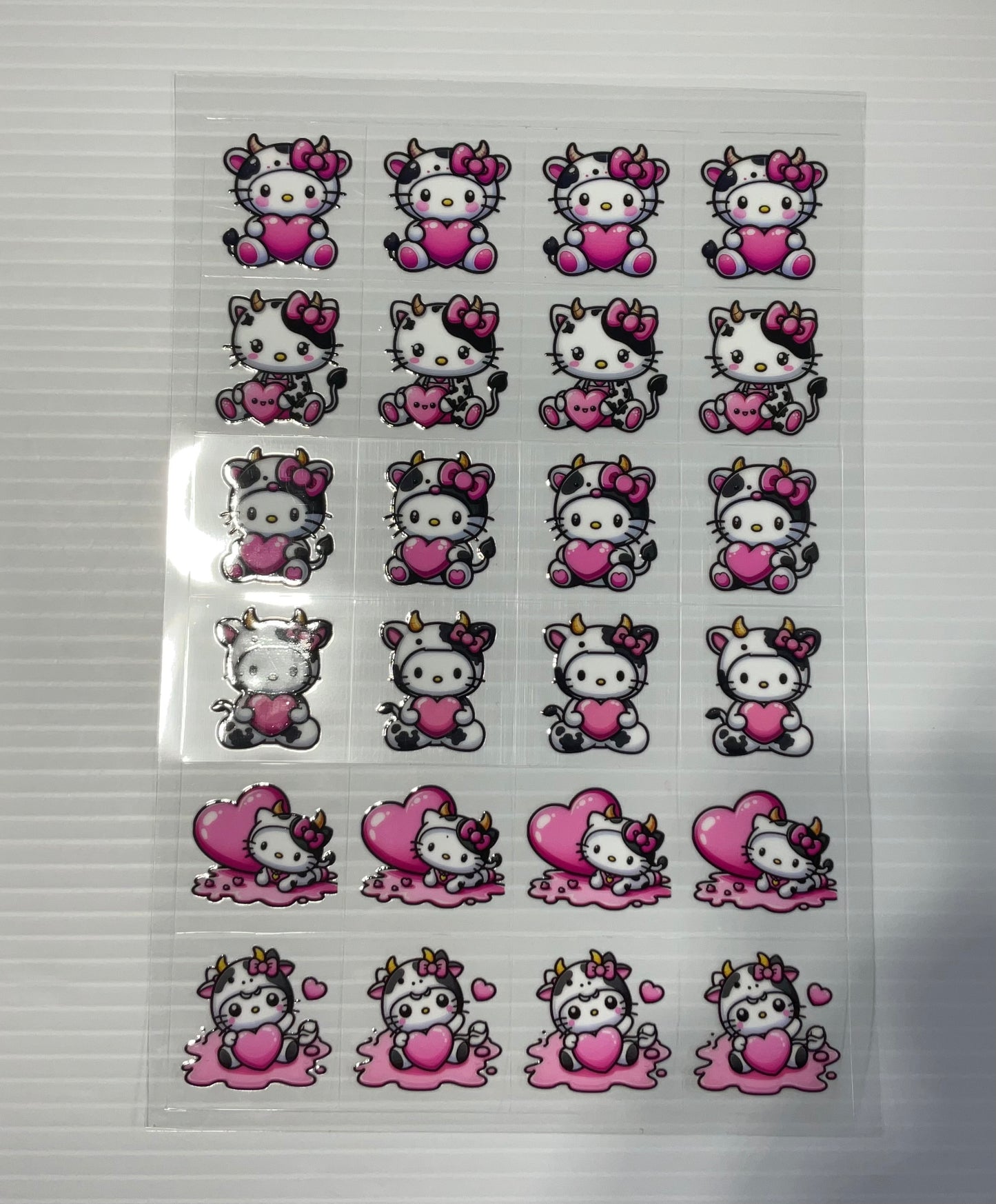 HK COW - UV DTF Kiss Cut