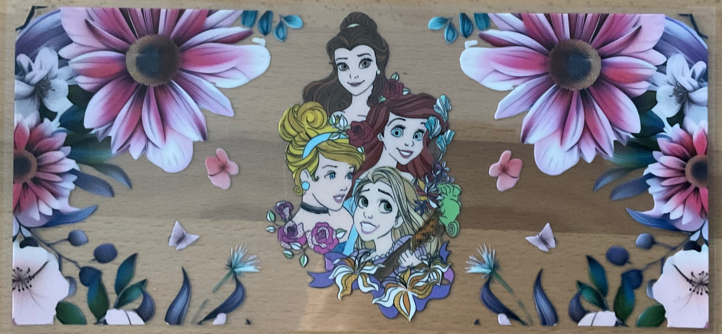 Princesses - UV DTF Tumbler Wrap