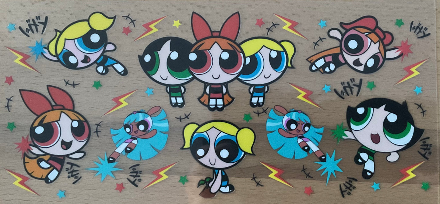 Puff Girls - UV DTF Tumbler Wrap