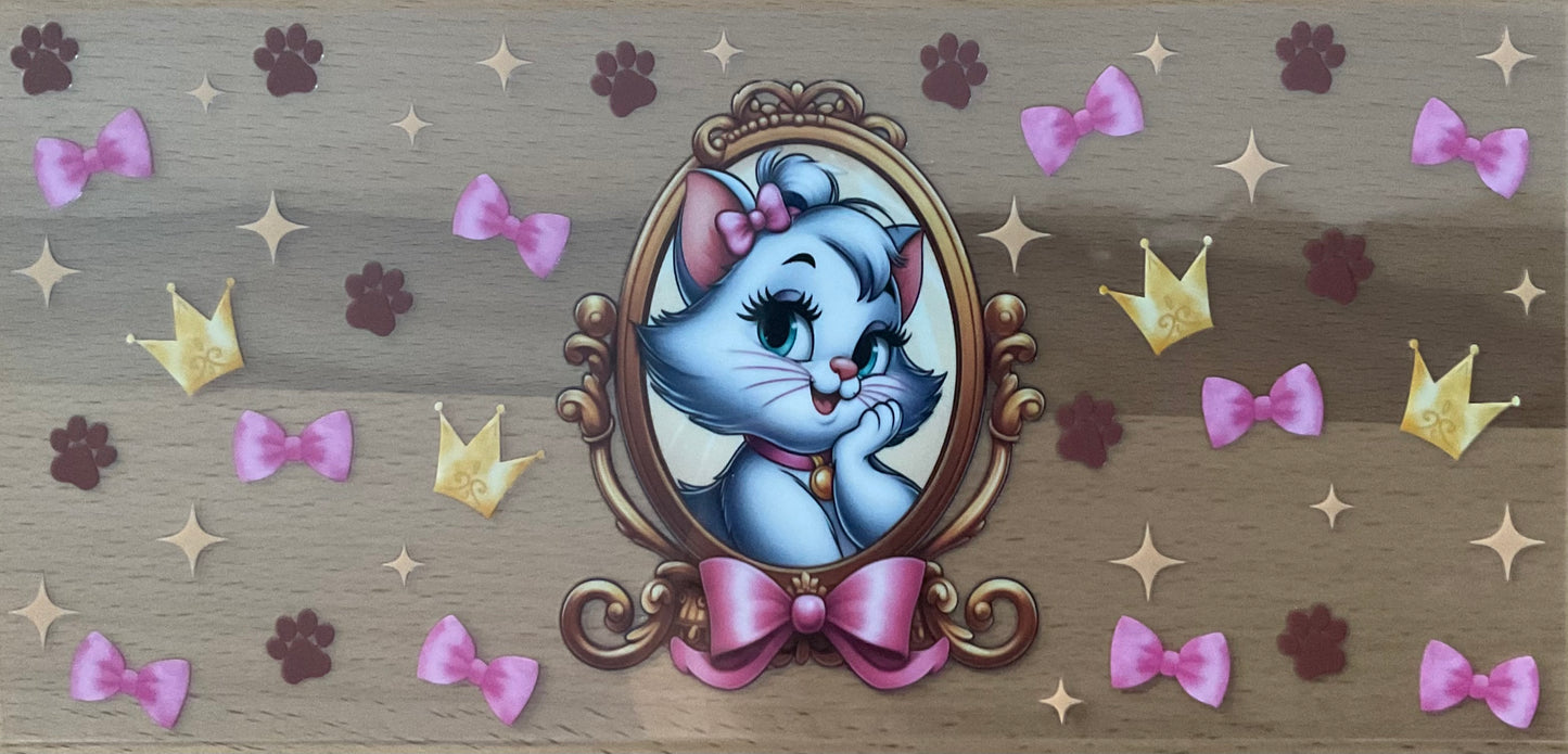 Marie Cat - UV DTF Tumbler Wrap