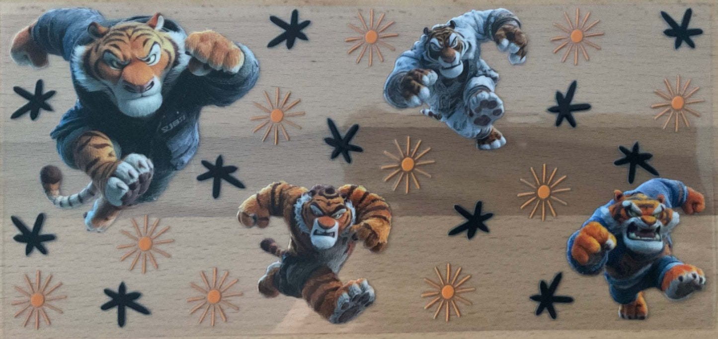 Tiger - UV DTF Tumbler Wrap