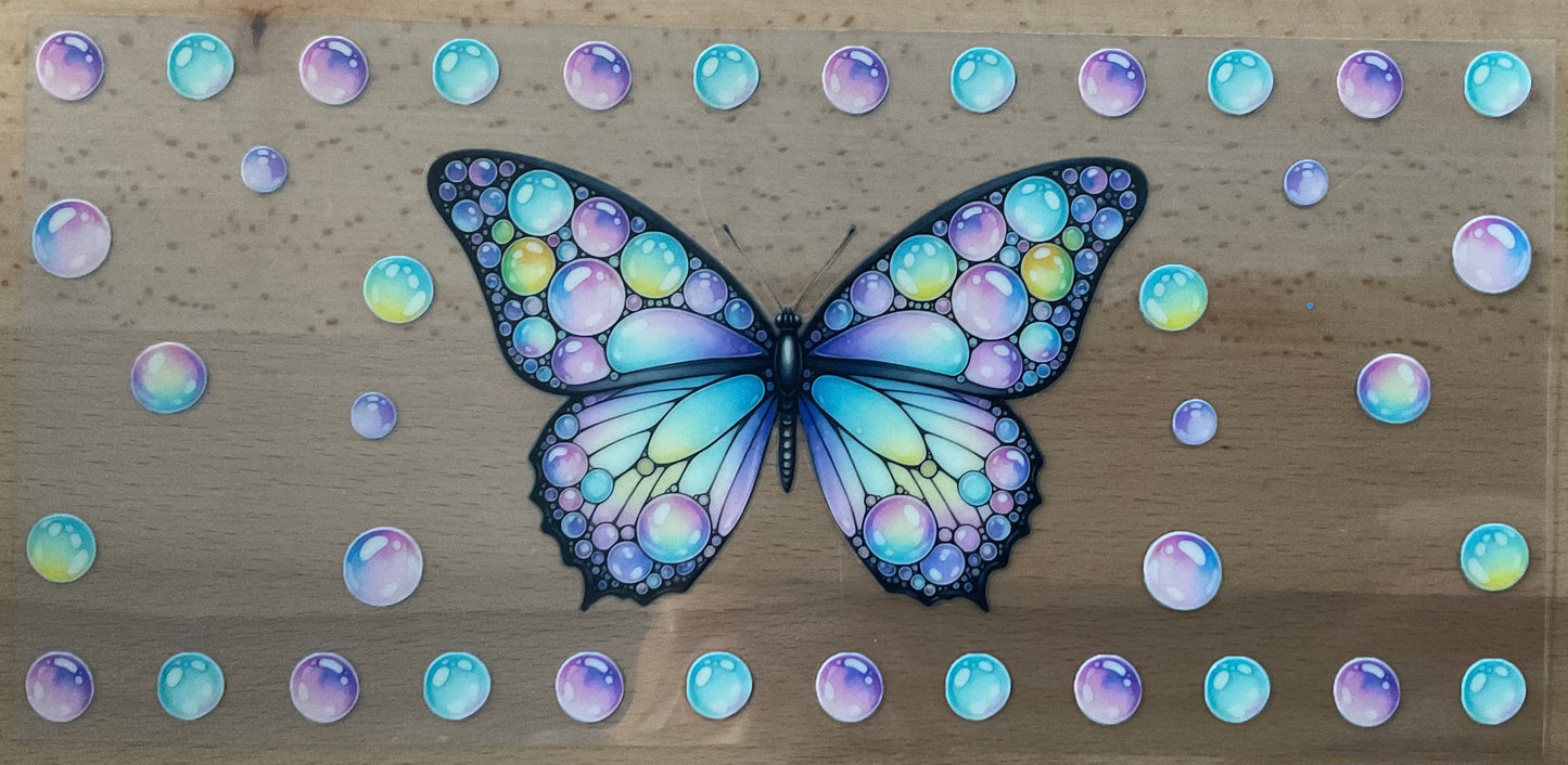 Butterfly - UV DTF Tumbler Wrap