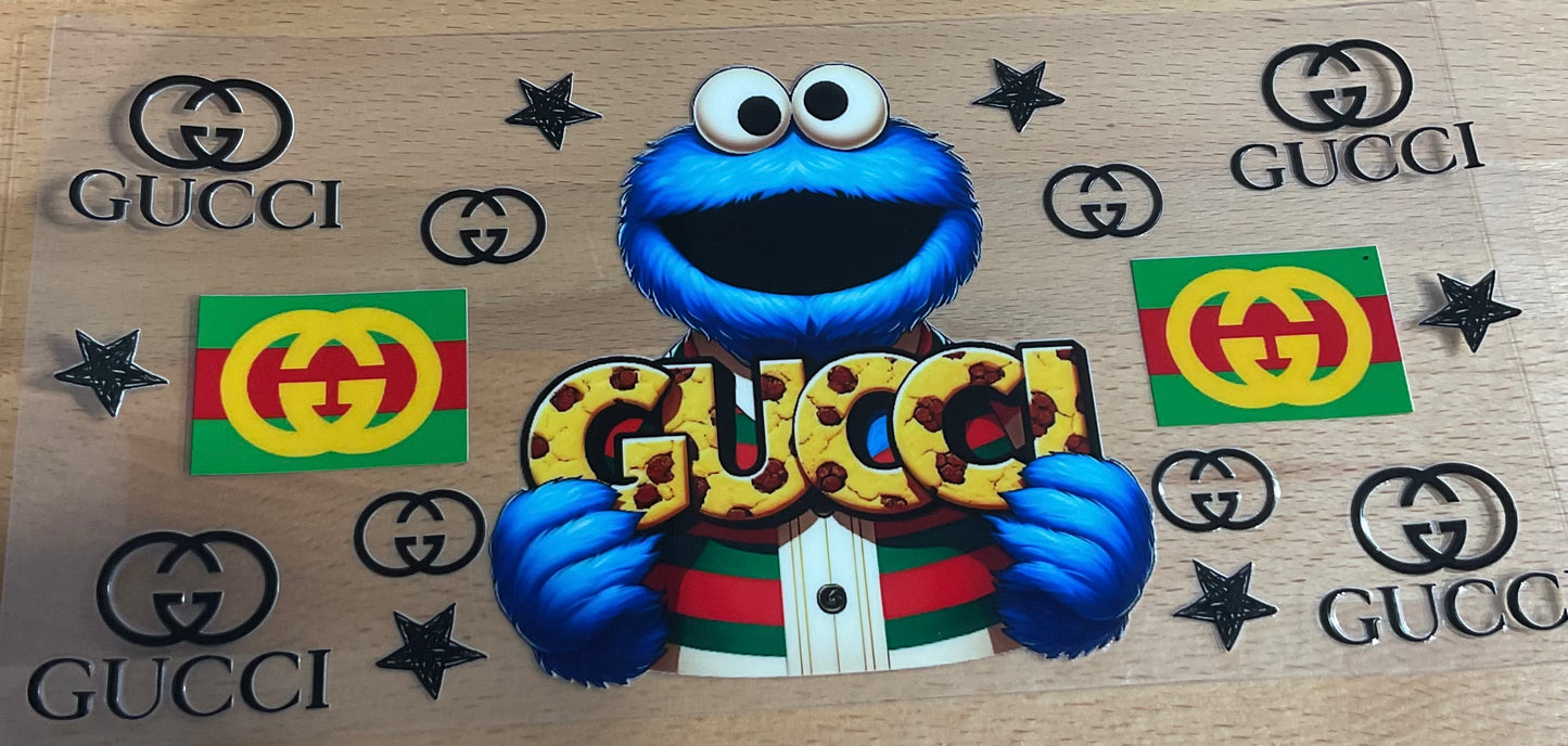 G Cookie - UV DTF Tumbler Wrap