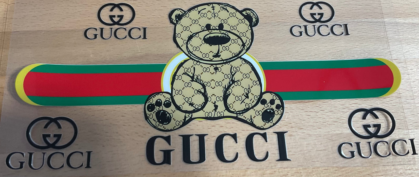 G Bear - UV DTF Tumbler Wrap