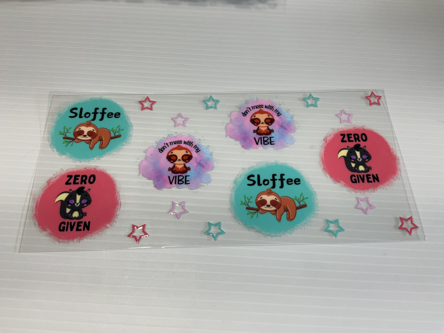 #54 UV DTF Tumbler Wraps