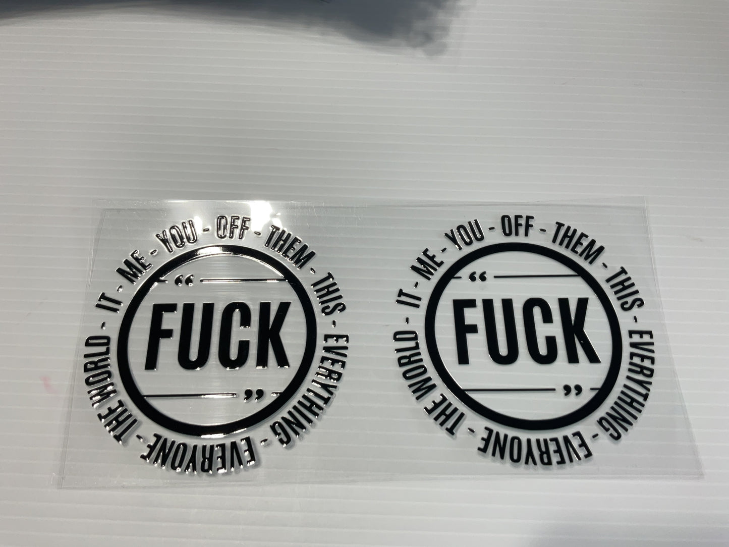 #40 UV DTF Tumbler Wraps