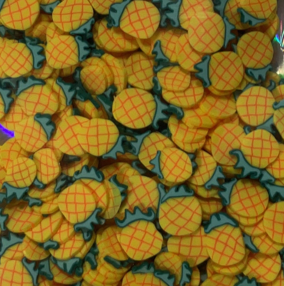 Pineapples - Polymer Clay Shapes