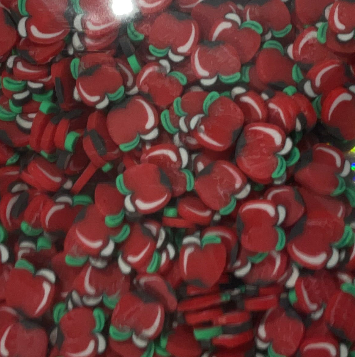 Red Apples - Polymer Clay Shapes