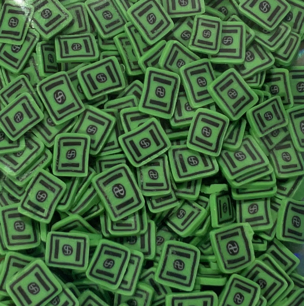Money Bills Cash - Polymer Clay Shapes