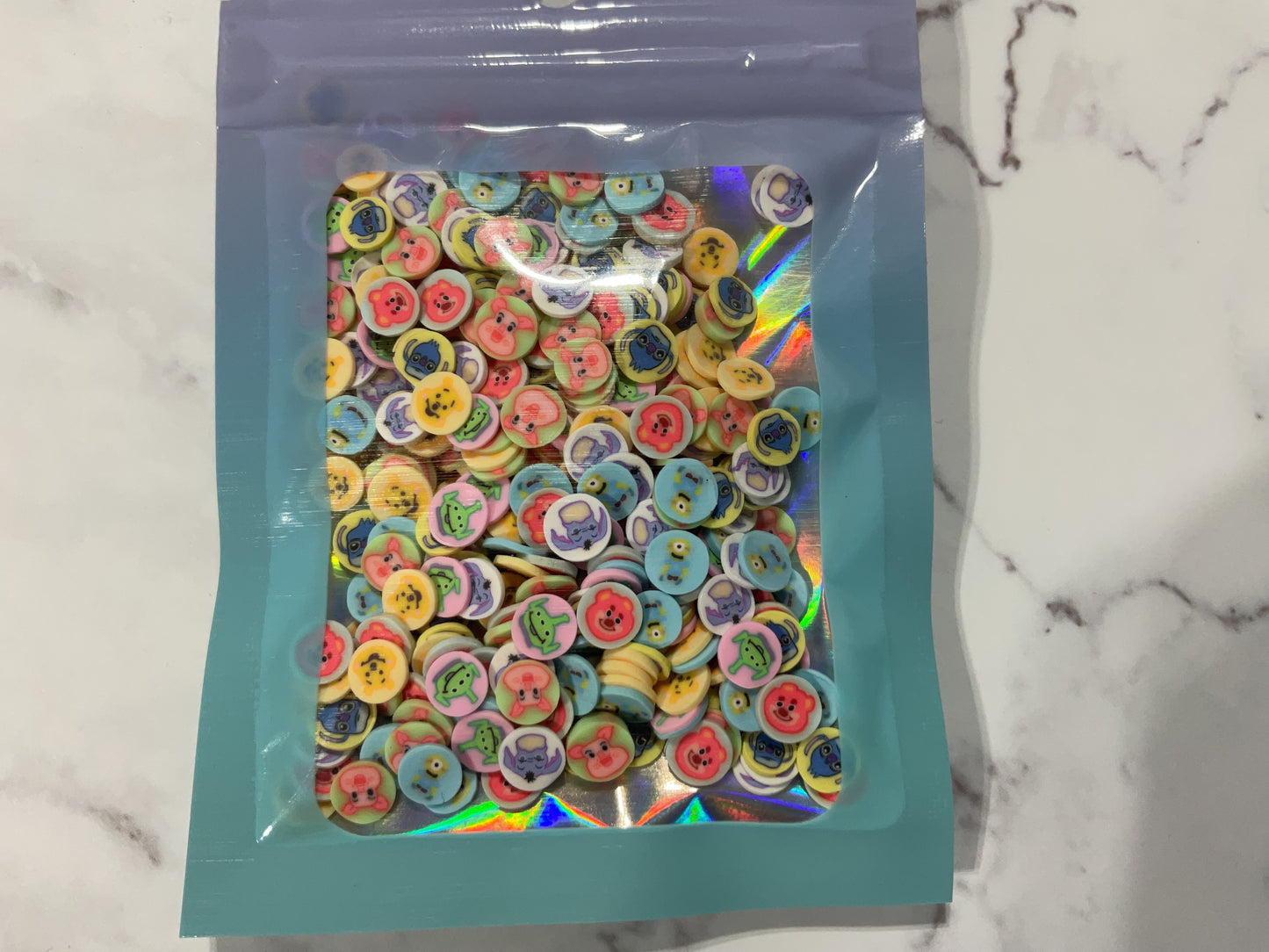 Mixed Characters - Polymer Clay Shapes