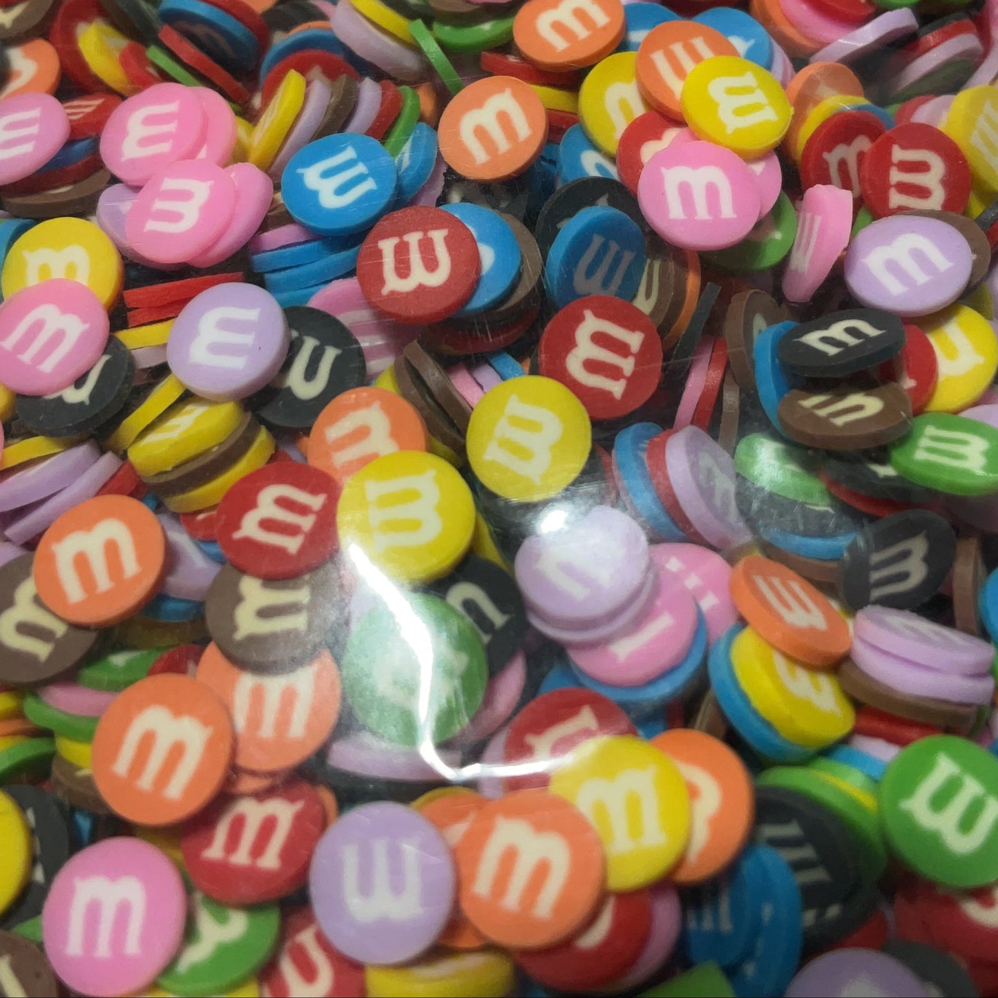 M&M’s Pink - Clay Shapes