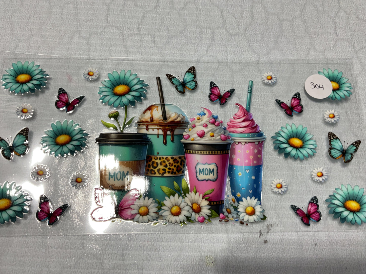 #304 UV DTF Tumbler Wraps