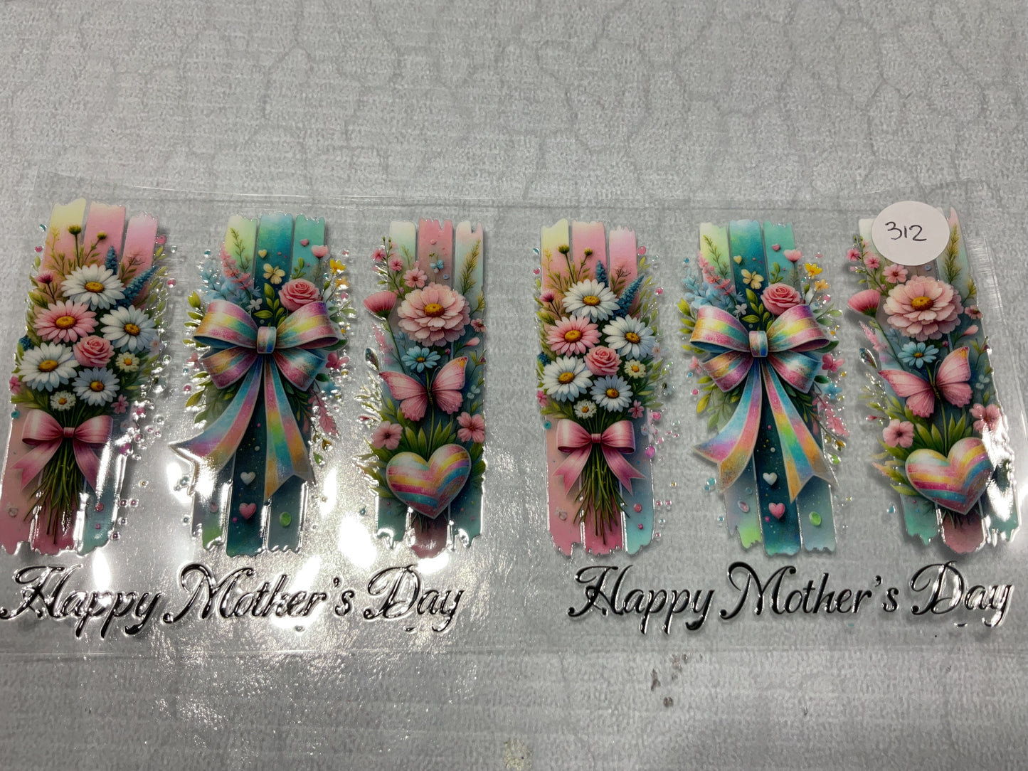 #312 UV DTF Tumbler Wraps