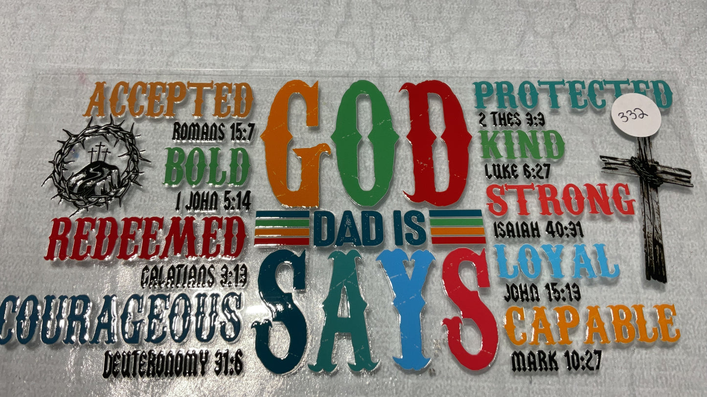 #332 - God Says Dad Is...
