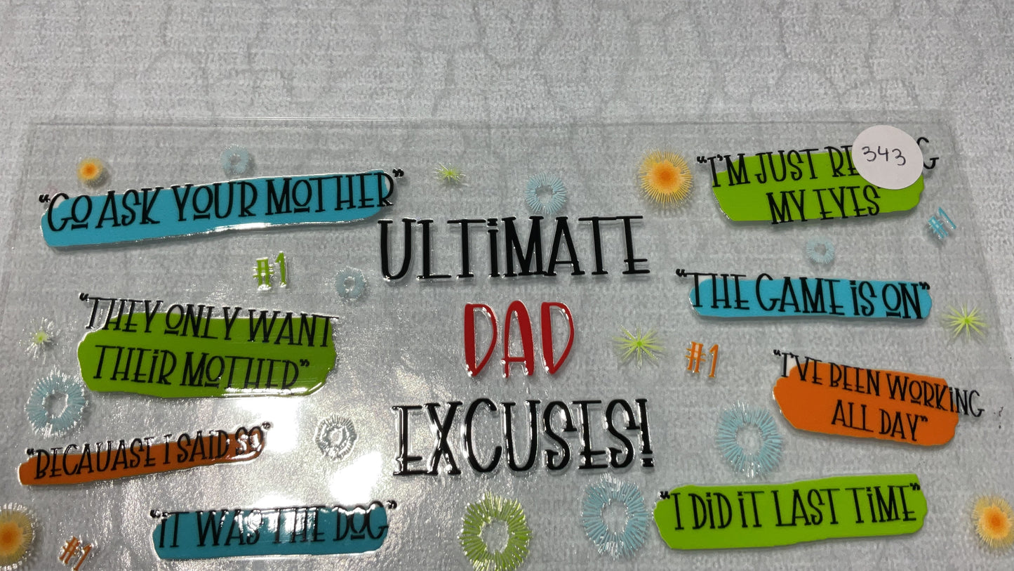 #343 - Ultimate Dad Excuses