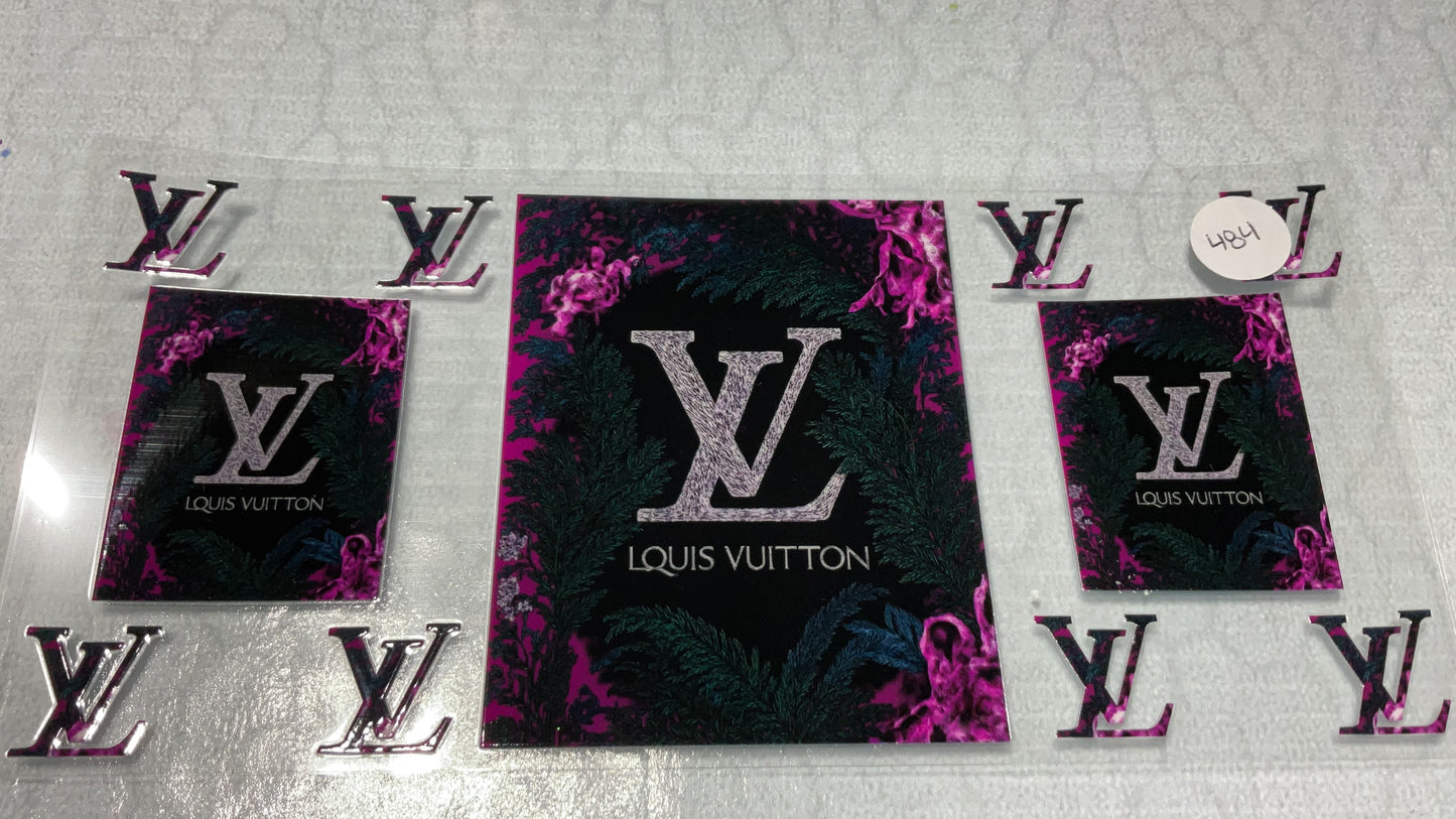 #484 UV DTF Tumbler Wraps