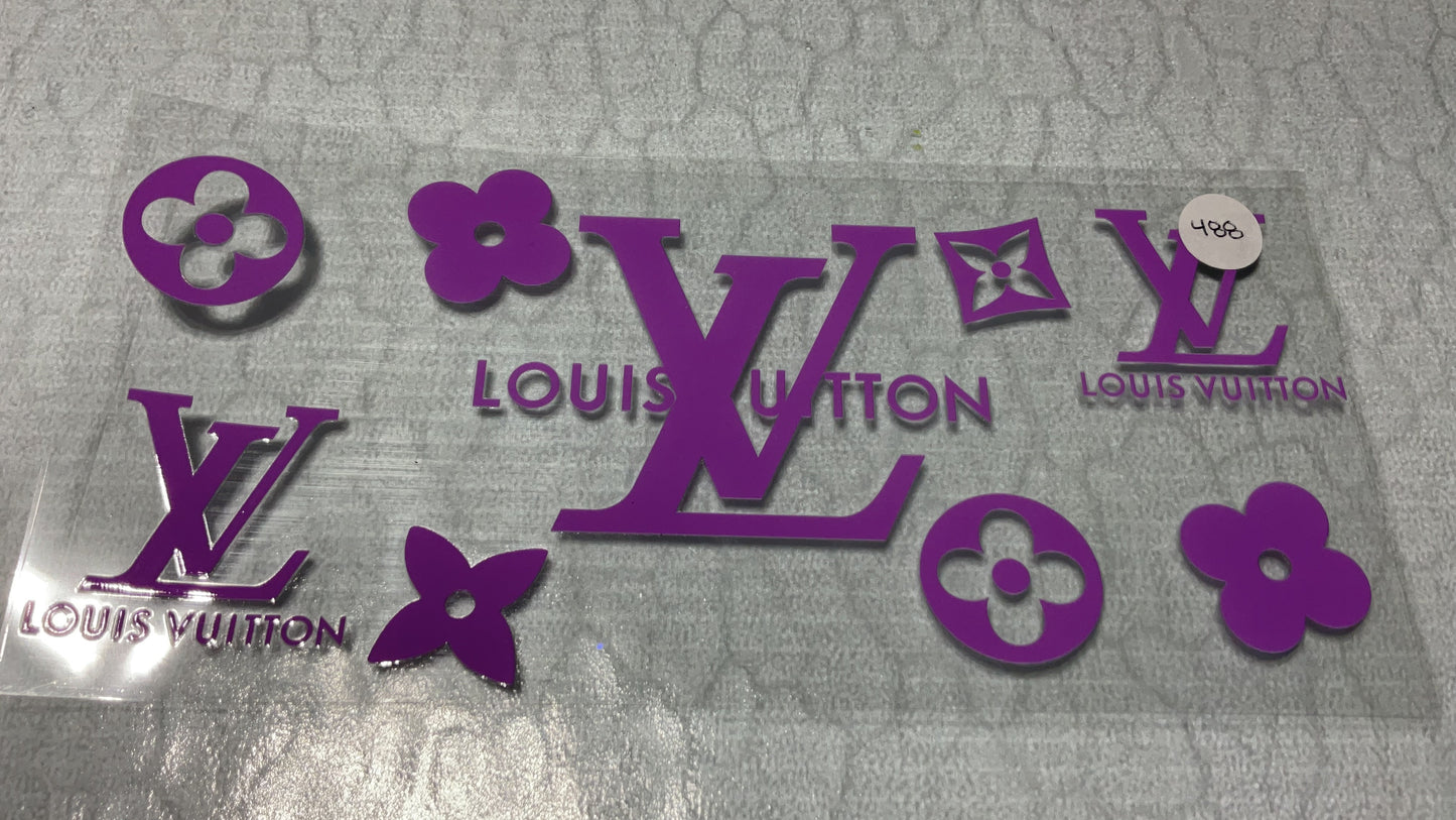 #488 UV DTF Tumbler Wraps