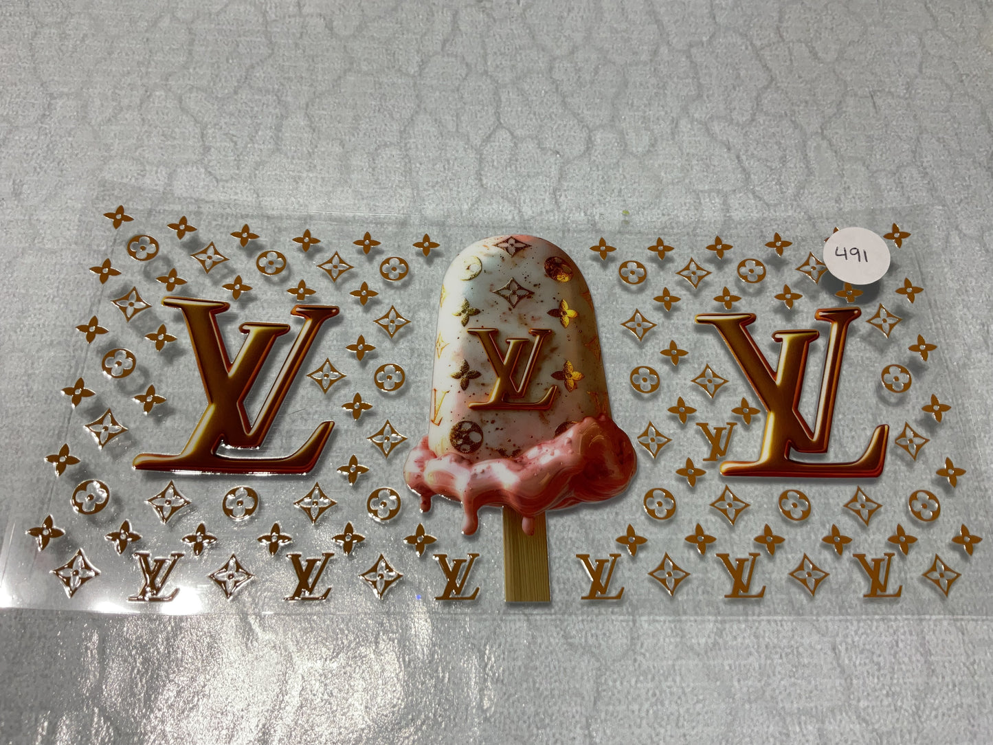 #491 UV DTF Tumbler Wraps