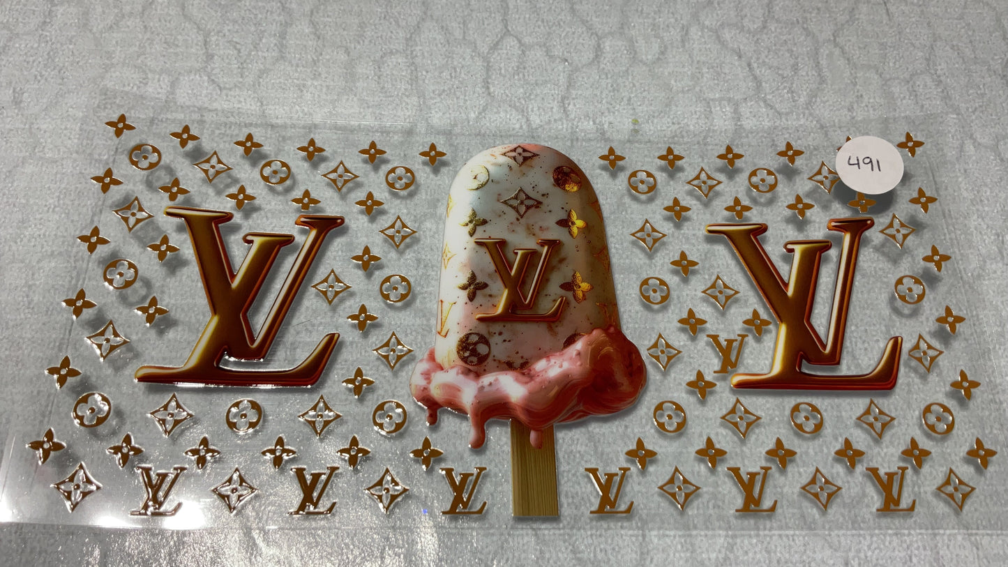 #491 UV DTF Tumbler Wraps