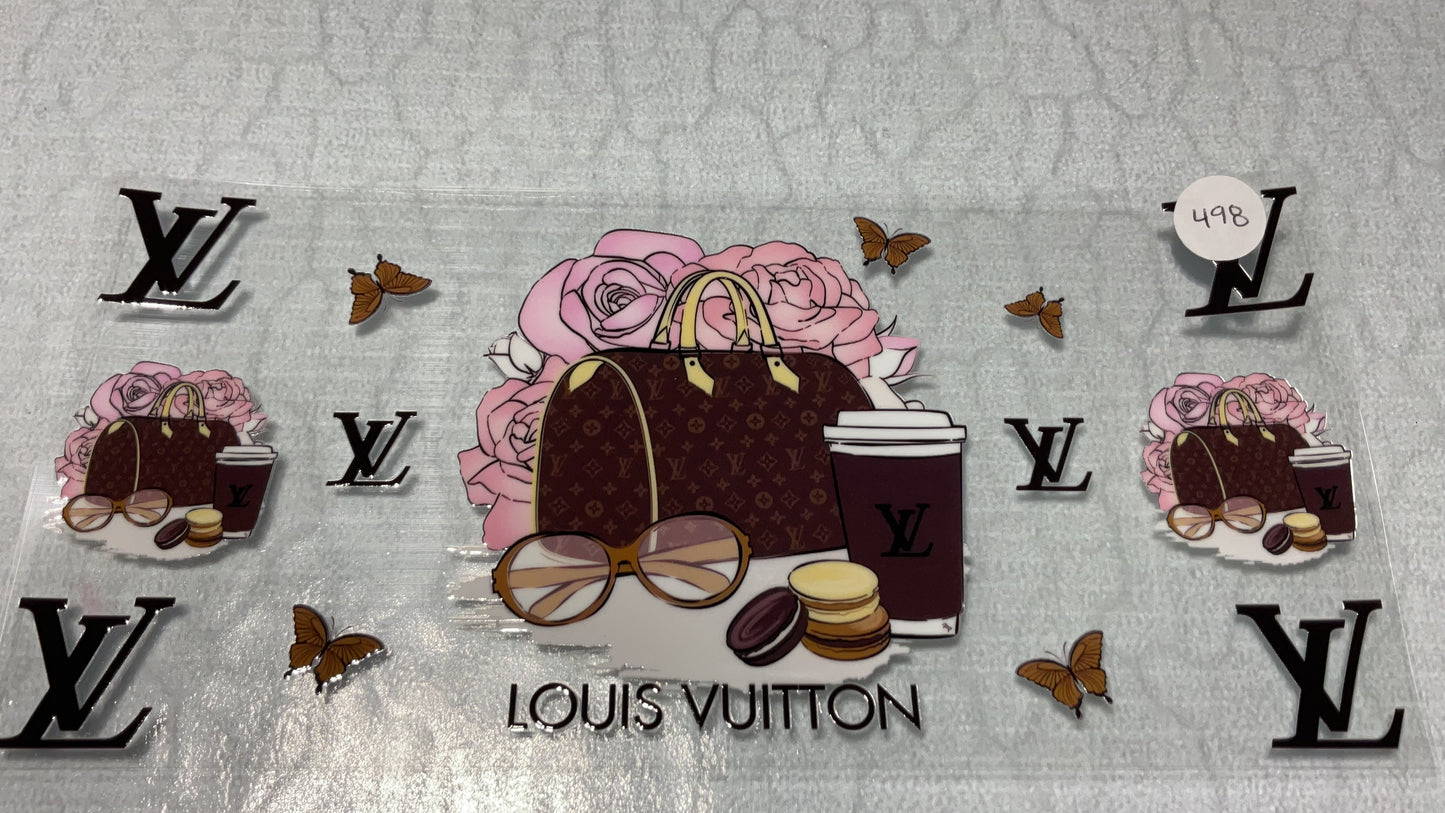 #498 UV DTF Tumbler Wraps
