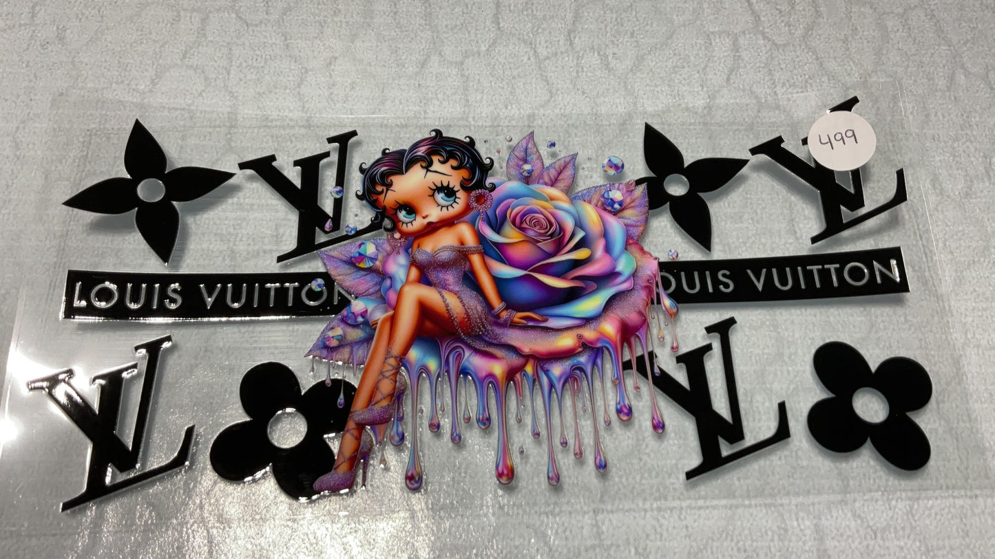 #499 UV DTF Tumbler Wraps