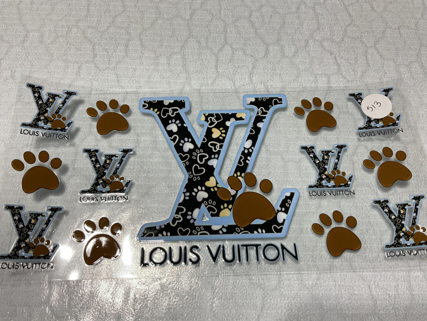 #513 UV DTF Tumbler Wraps