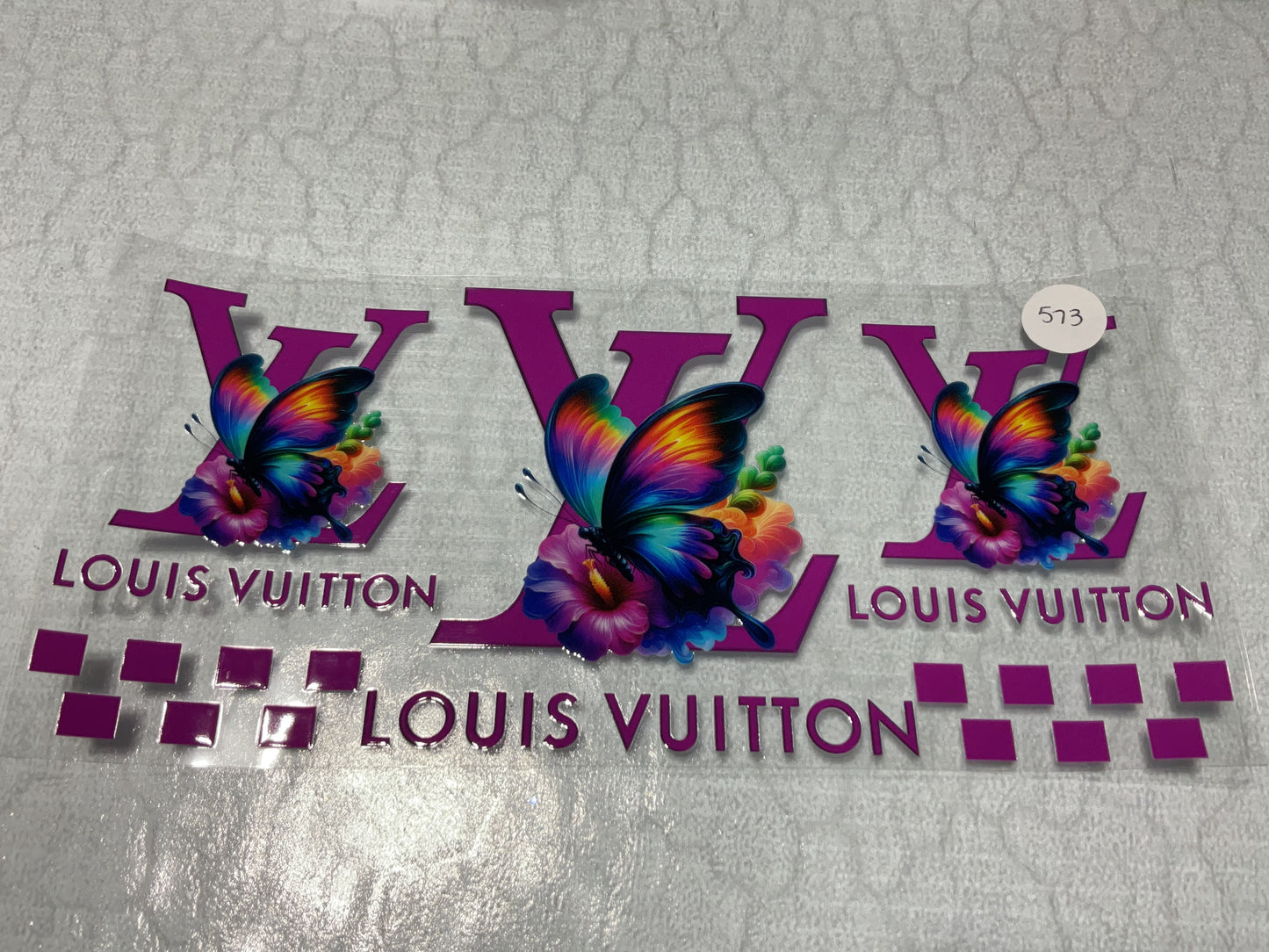 #573 UV DTF Tumbler Wraps