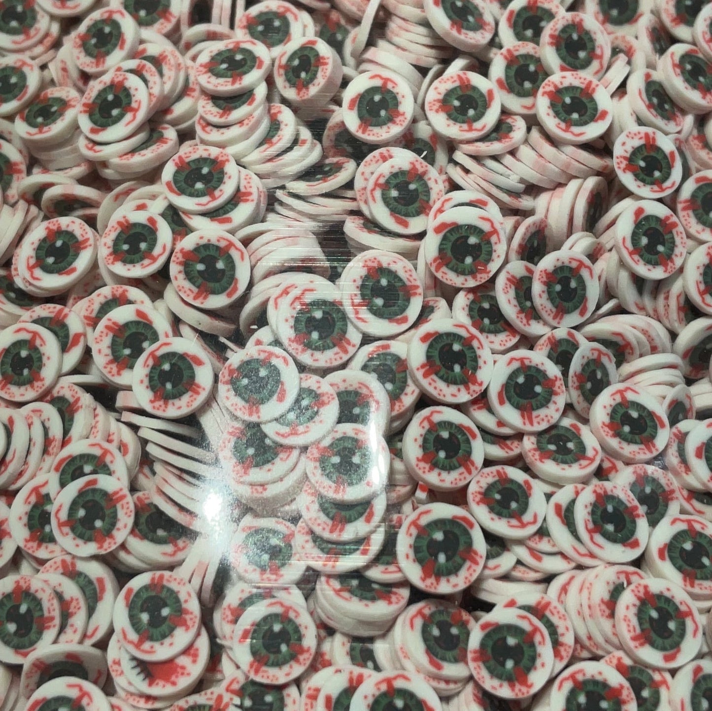Blood Shot Eyeballs - Clay Shapes