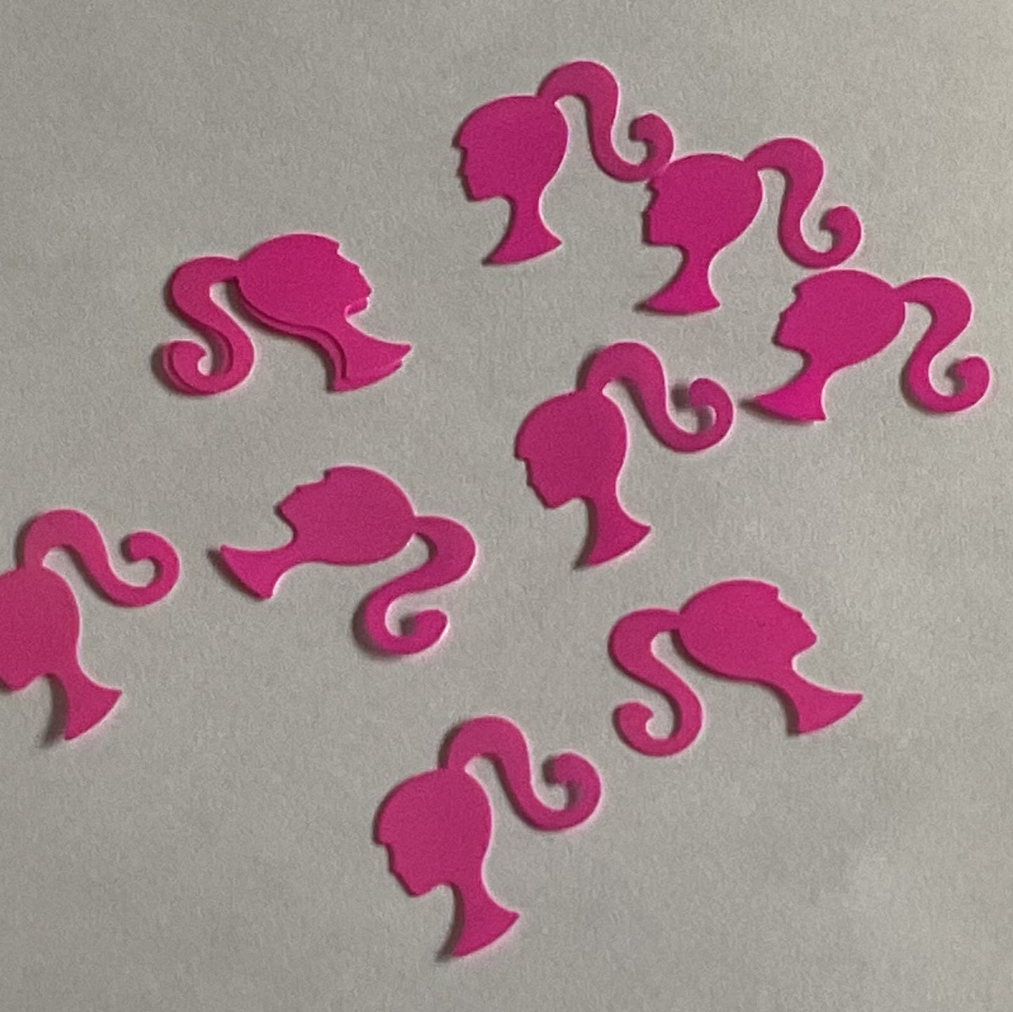 Barbie Heads - Glitter Shapes