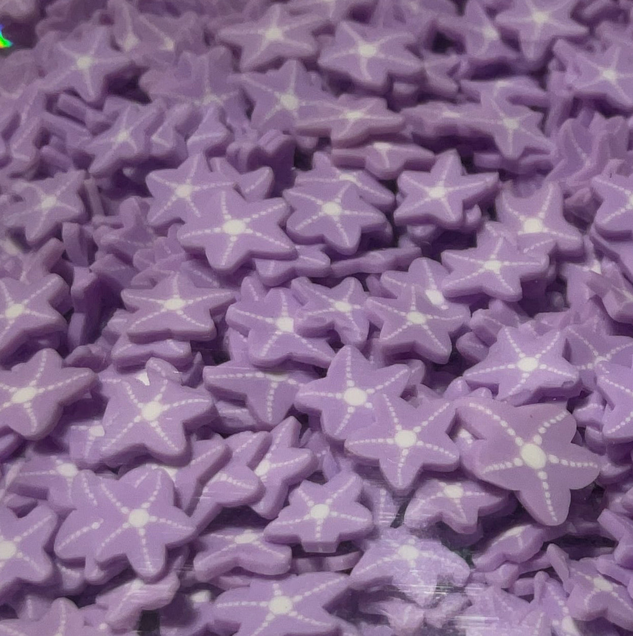 Purple Starfish - Clay Shapes