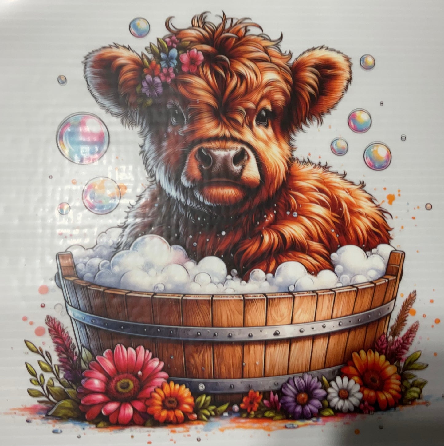 Highland Cow Bubble Bath