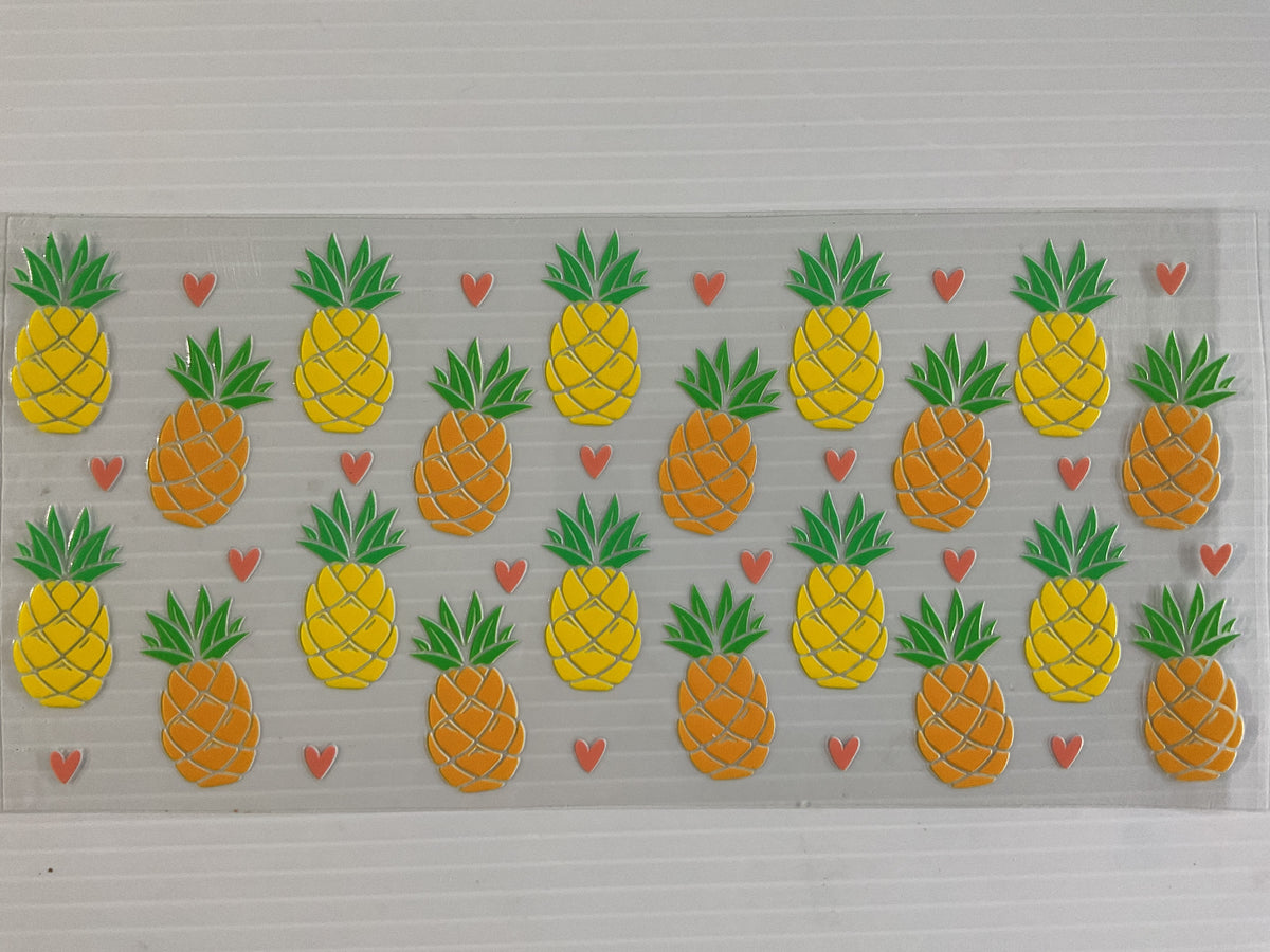 Whole Pineapples - UV DTF