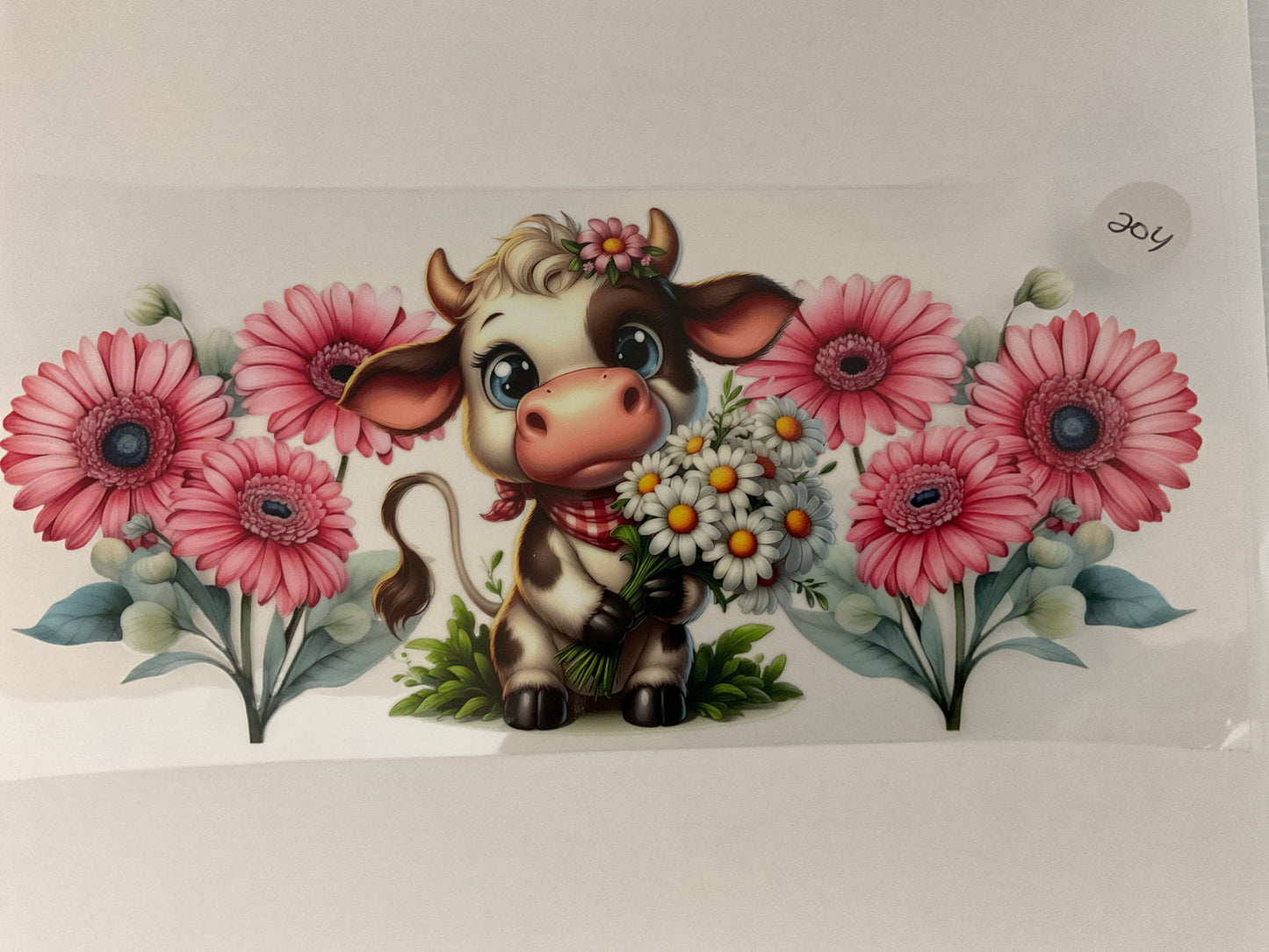 #204 - Cow - UV DTF