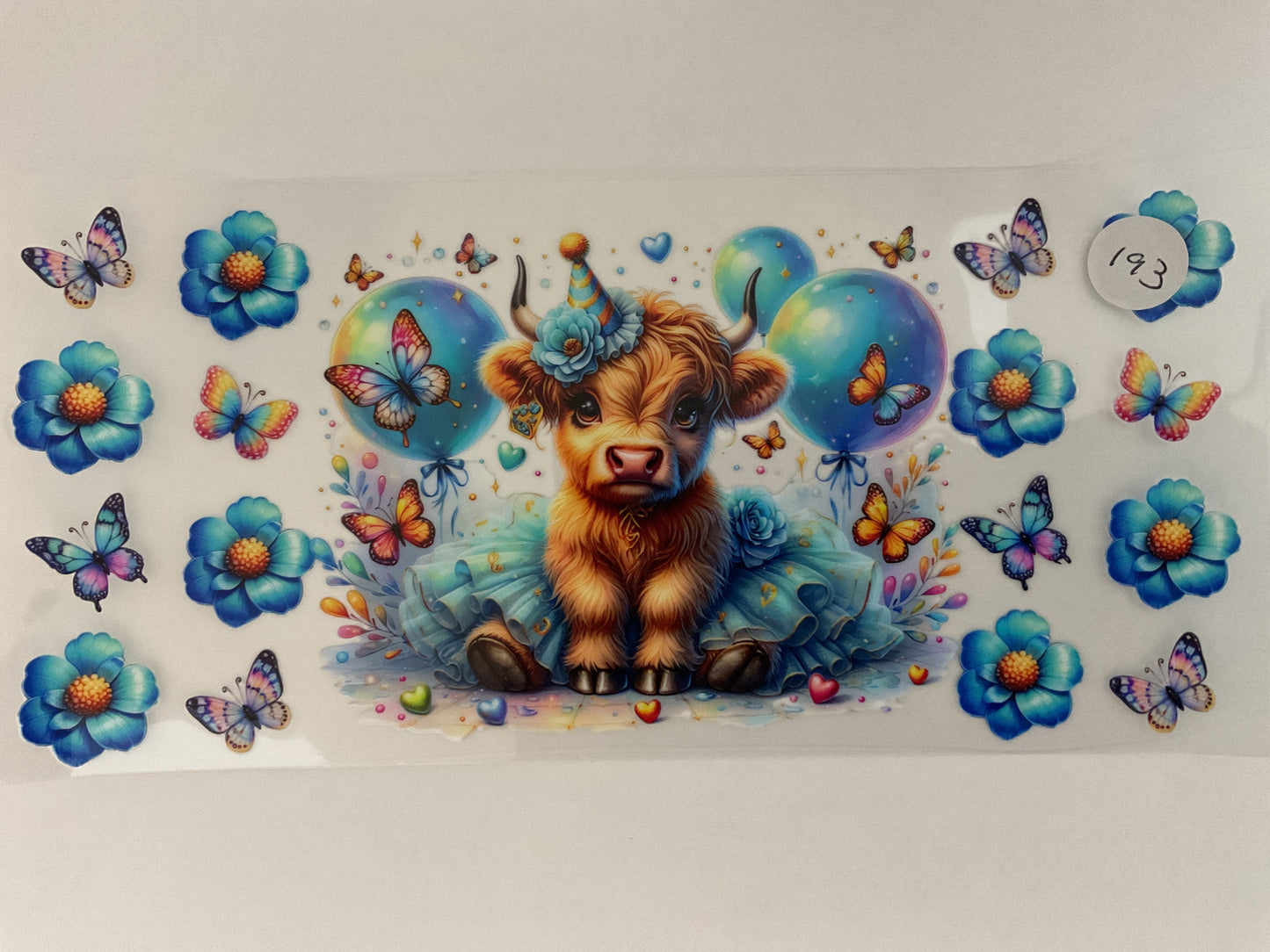 #193 - Cow - UV DTF