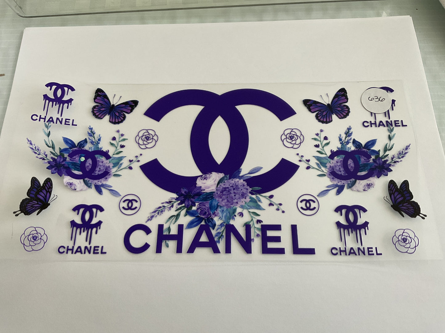 #636 - UV DTF Tumbler Wrap