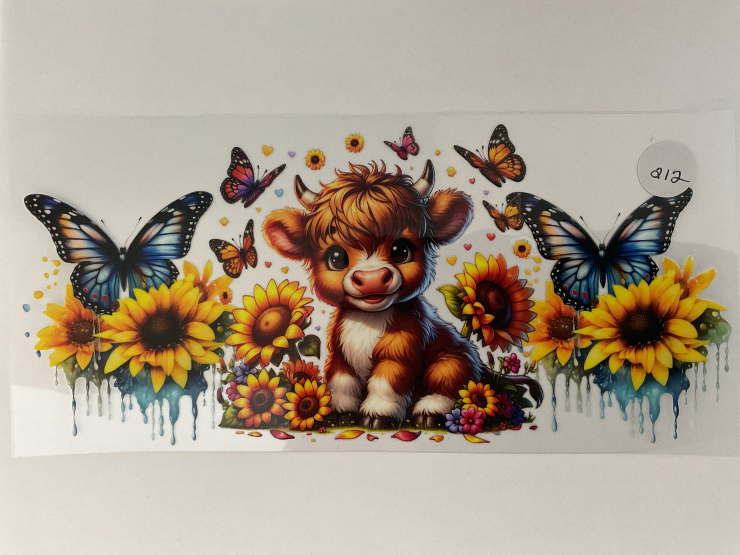 #212 - Cow - UV DTF