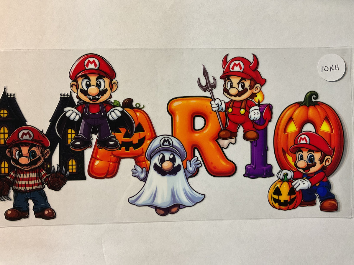10KH - MarioHalloween - UV DTF