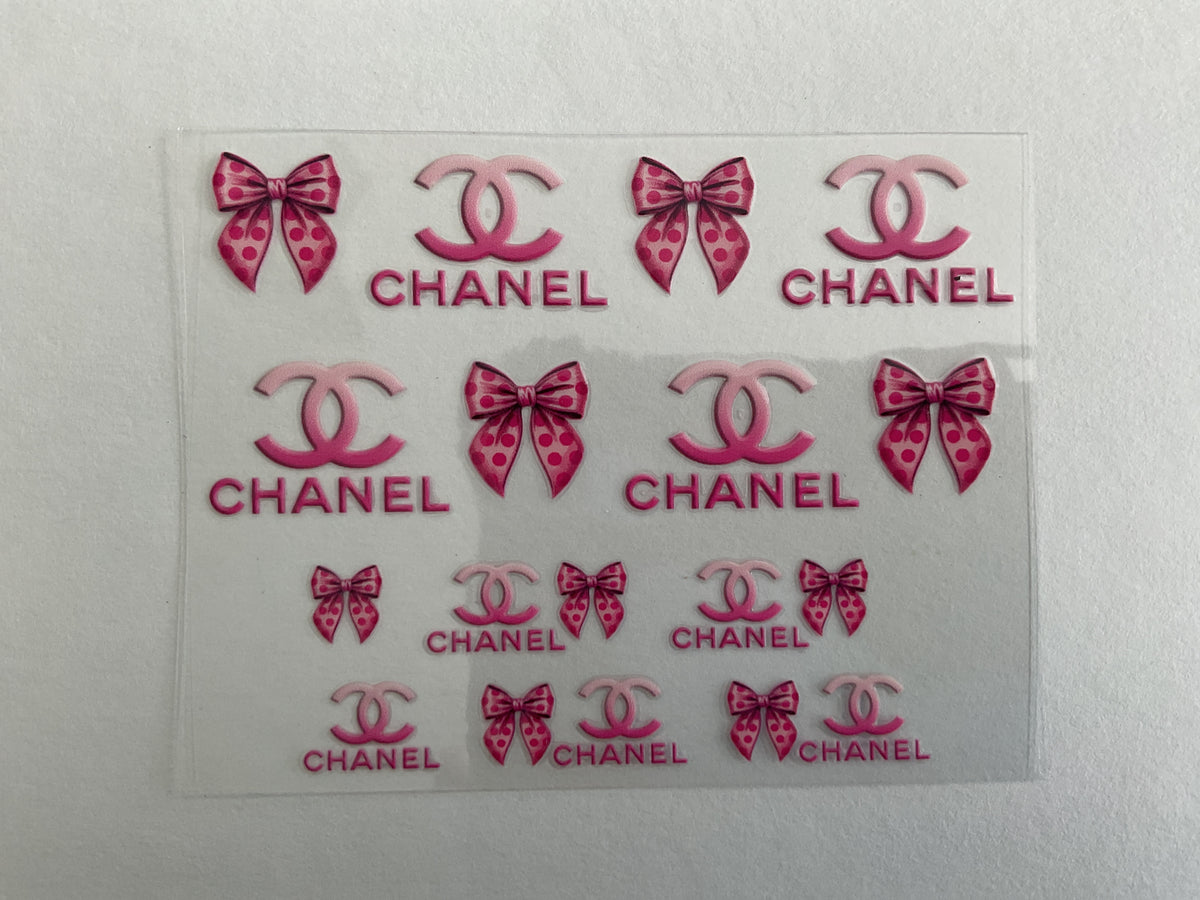 CC Pink Bow - Tumbler Keychain Wrap