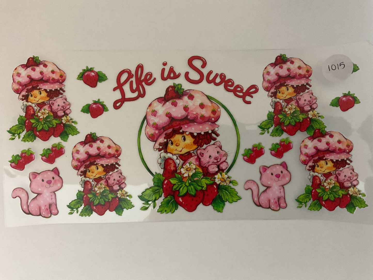 #1015 - Strawberry Girl - UV DTF