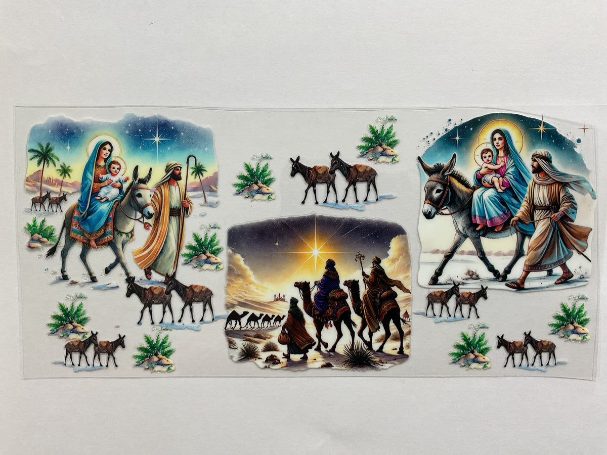144C - Christmas Jesus - Tumbler Wrap
