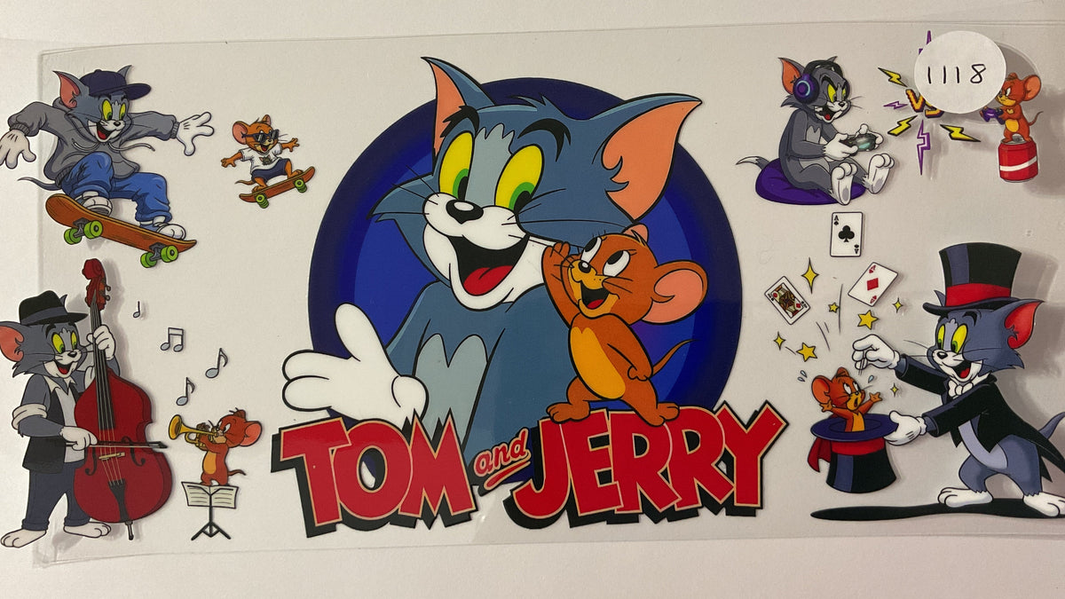 #1118 - Cat & Mouse - UV DTF