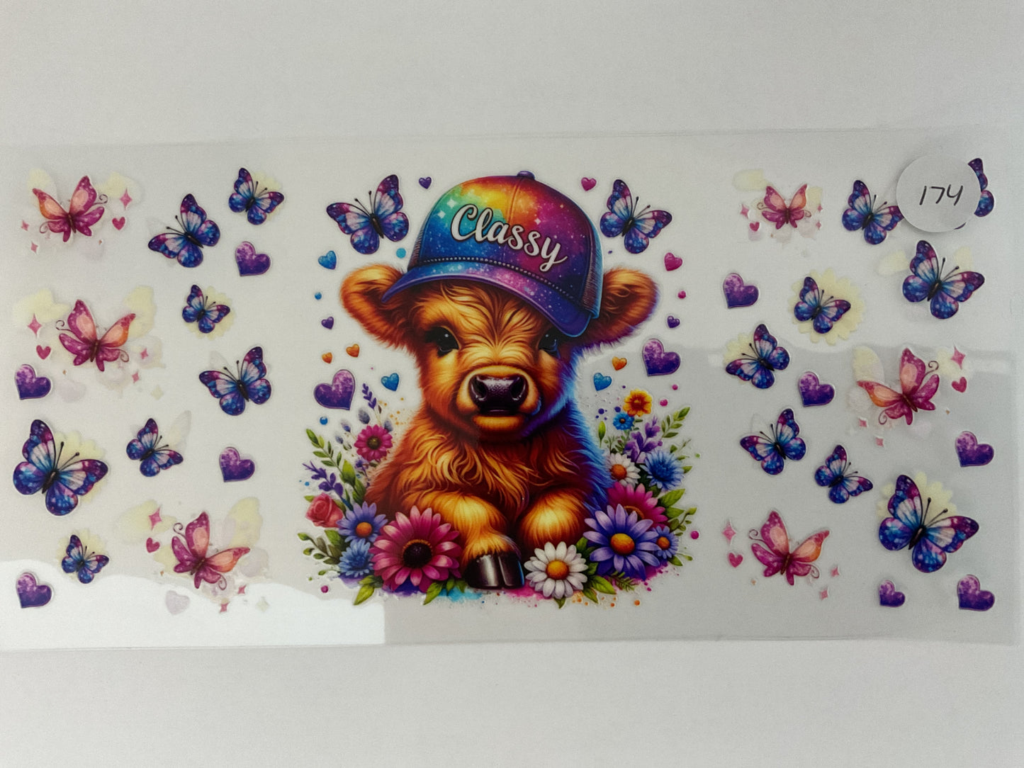 #174 - Cow - UV DTF