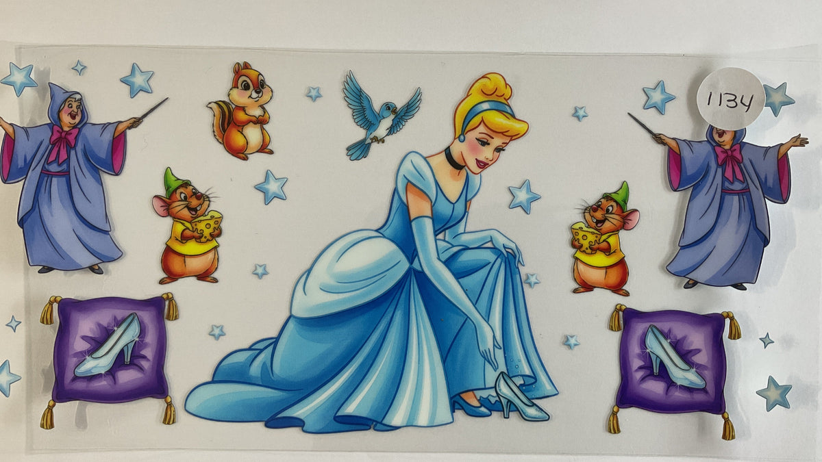 Princess - UV DTF Tumbler Wrap
