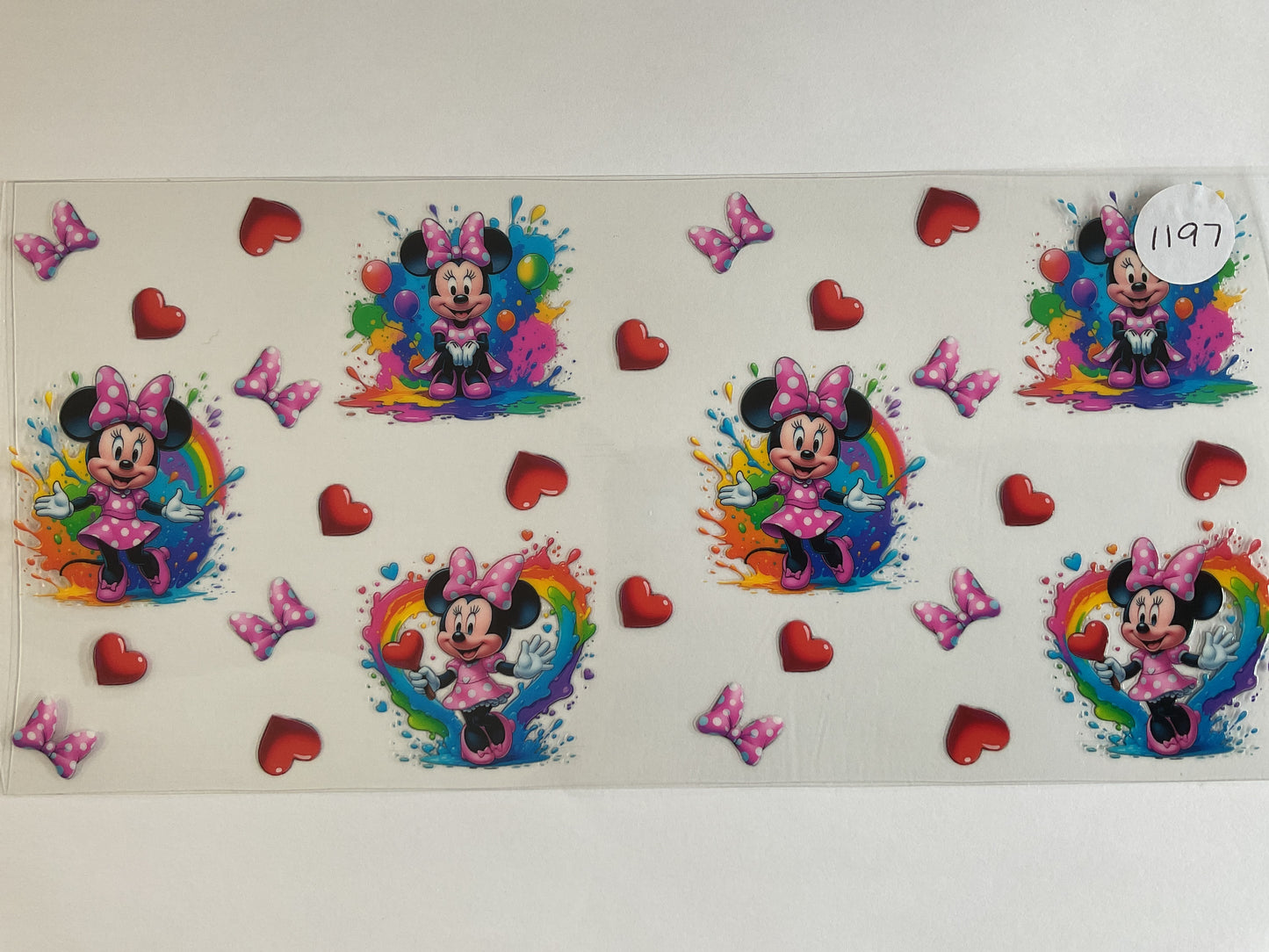 #1197 - KID’S UV DTF Tumbler Wrap